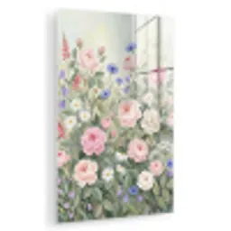 Bloemen - Tuin - Natuur - Kleurrijk plexiglas 5mm klein -zzzproduct_nieuw