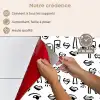 Gezicht - Zwart - Lijnen - Artistiek keuken achterwand spatscherm klein 900 -spatscherm_FR