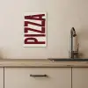 Pizza - Vintage - Decoratie - Japandi KitchenYeah - Keuken - Canvas klein -sfeer2