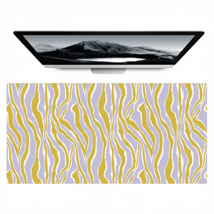 Zebra - Modern - Meerkleurig Muismat XXL klein 681 -zzz3d