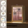 Illustratie - Bloemen - Vlakken - Abstract Light Box met kabel (Tafellamp) klein -USP_websiteoverzichtDE