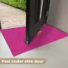 Smile - Stippen - Geel - Smiley - Roze Deurmat klein -USP_NL