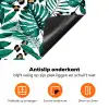 Dierenprint - Panter - Bladeren - Tropisch - Jungle Inductie beschermer vinyl 3mm groot -zzzzzzz-td-onderkant