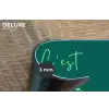 c'est la fucking vie - Groen - Handgeschreven Placemat vinyl groot -closeup