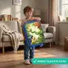 Dieren in de jungle Kinderkoffer - Blauw klein -sfeer2_NL