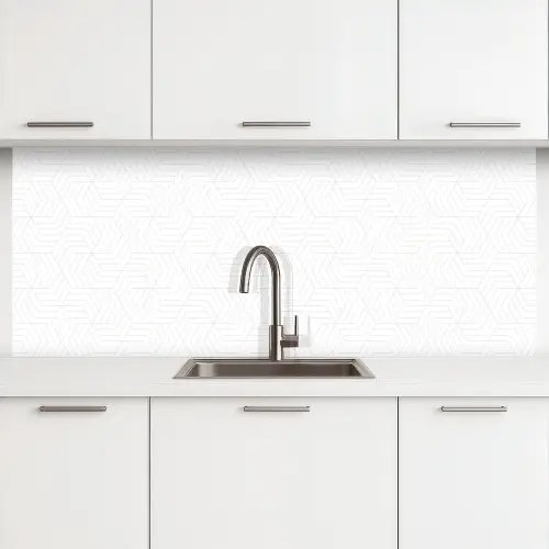 Grafisch - Patroon - Modern keuken achterwand 2 middel 871 -3d