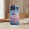 Wolk - Schommel - Kleurrijke lucht Telefoonhoesje iPhone 17 Pro klein -sfeer2