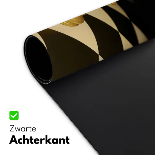 Schaakstuk - Koning - Schaakbord - Geblokt Muismat XXL klein -sfeer2