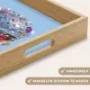 Glitters - Hamburger - Blauw Dienblad Rechthoek middel -USP_HandgreepNL