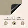 Taupekleur - Gewolkt textuur - Natuurlijk Inductie beschermer vinyl 3mm middel 274 -vsfeer4_ENG