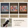 Vormen - Ritmisch - Kleuren - Abstract Light Box met batterij (Wandlamp) middel -USP_lichtkleurNL