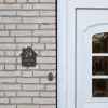 Donkergrijs - Klassiek Naambord Huisje klein -sfeer1