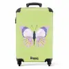 Summer memories - Vlinder op groene achtergrond NBS - Handbagage koffer - Kinderen Unisex middel -productfoto_recht