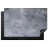 Leisteen - Beton - Retro - Structuren - Grijs - Rustiek Inductie beschermer vinyl 3mm klein -3d