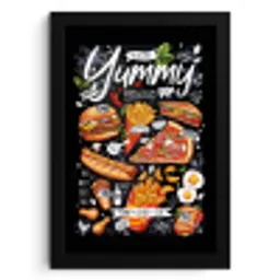 Festival of Fast Food Favorites KitchenYeah - Keuken - Fotolijst klein -3d