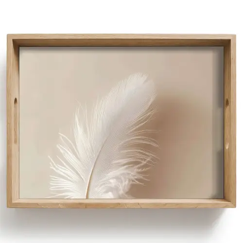 Veer - Minimalistisch - Roze Dienblad Rechthoek middel -z3d_shopping