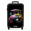 Golfkar met graffiti NBS - Handbagage koffer - Unisex middel -productfoto_recht