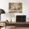 Bloemen - Eieren - Geschilderd PET vilt klein -sfeer5