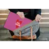 Girl power - Hart - Roze - Rood laptophoes neopreen klein -tas