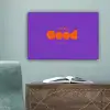 See the good - Oranje - Paars - Smiley canvas 2cm klein -sfeer4