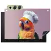 Papegaai - Koksmuts - Nieuwsgierig - Vogel Inductie beschemer met haakjes klein -3d