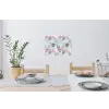 Inductie beschermer - Bladeren - Pastel - Jungle - Afdekplaat voor kookplaat Muursticker klein -eettafel