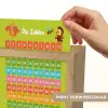 Educatief - Leren tellen - Groen - Bos dieren - Getallen Light Box met kabel (Kinderlampje) klein -USP_websiteprintNL