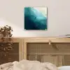 Zee - Silhouet - Abstract - Blauw plexiglas 5mm klein -sfeer4