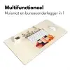 Wijnflessen - Takken - Sinaasappels Muismat XXL klein -sfeer4