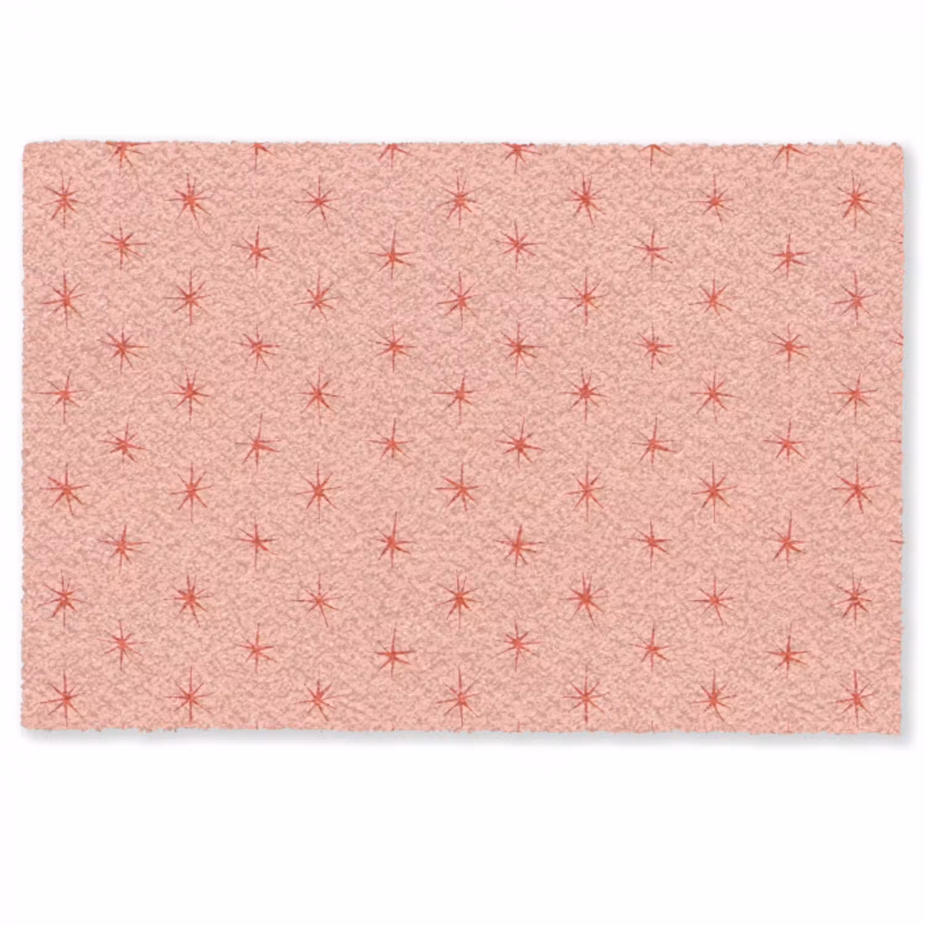 Sterretjes - Patroon - Oranje Deurmat klein 898 -zkaufland3d