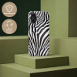Zebra - Vacht - Klassiek - Zwart - Wit Toughcase MagSafe Apple iPhone 17 klein -USP_PrintM_NL
