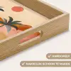 Heuvels - Palmbomen - Abstract Dienblad Rechthoek middel -USP_HandgreepNL