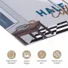 Half human, Half Coffee - Infuus - Koffie poster papier klein -closeup_NL