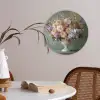 Orchidee - Boeket - Vaas - Bloemen Akoestische PET Vilt - Rond klein -sfeer3