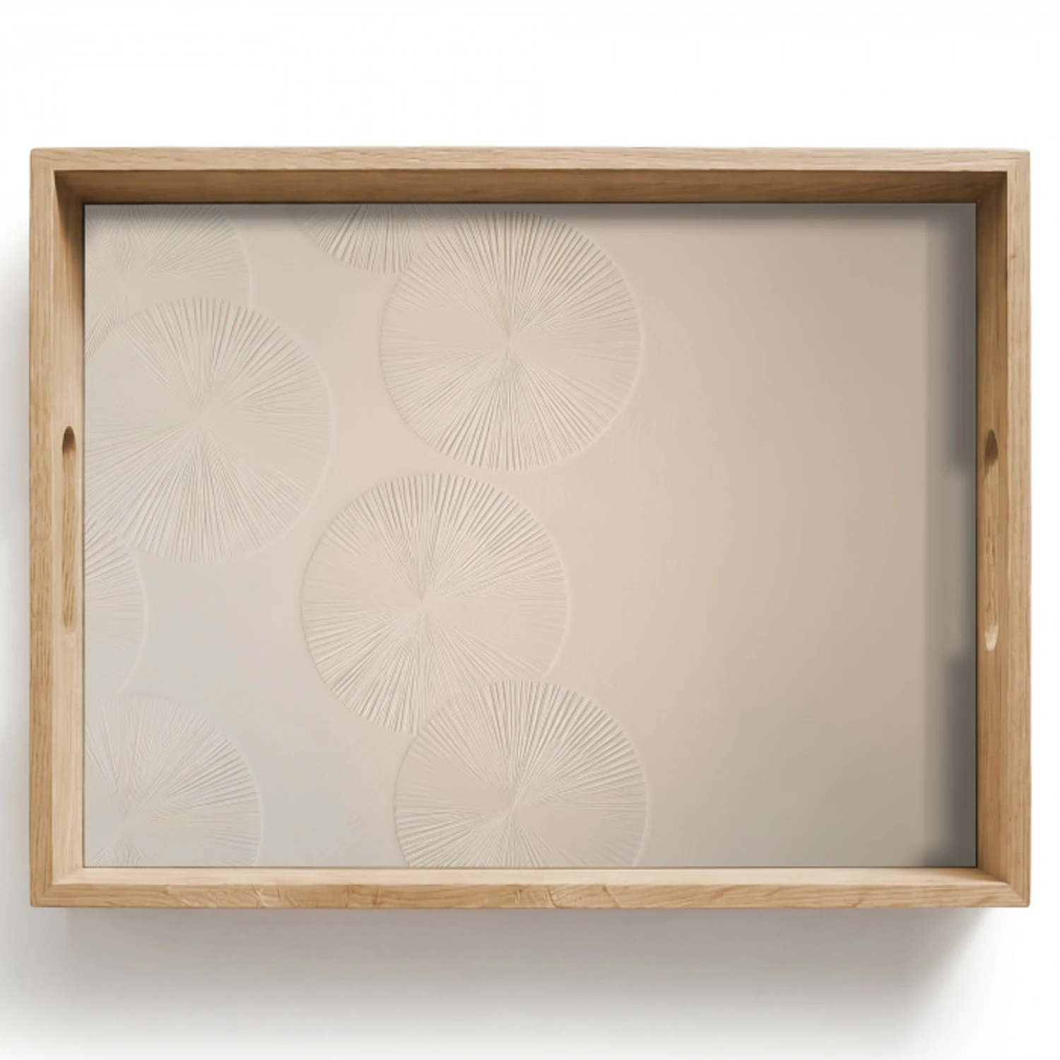 Japandi - Beige - Modern Dienblad Rechthoek middel -z3d_shopping