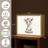 Koe - Baby dier - Boerderij dieren Light Box met batterij (Wandlamp kind) middel -USP_websiteoverzichtNL