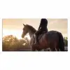 Harmonie - Ruiter - Zon Muismat XXL klein -3d_leeg