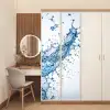 Spash - Water - Blauw deurposter klein -sfeer3