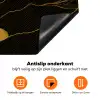 Rivier - Goud - Maan - Vogels Inductie beschermer vinyl 3mm klein -zzzzzzz-td-onderkant