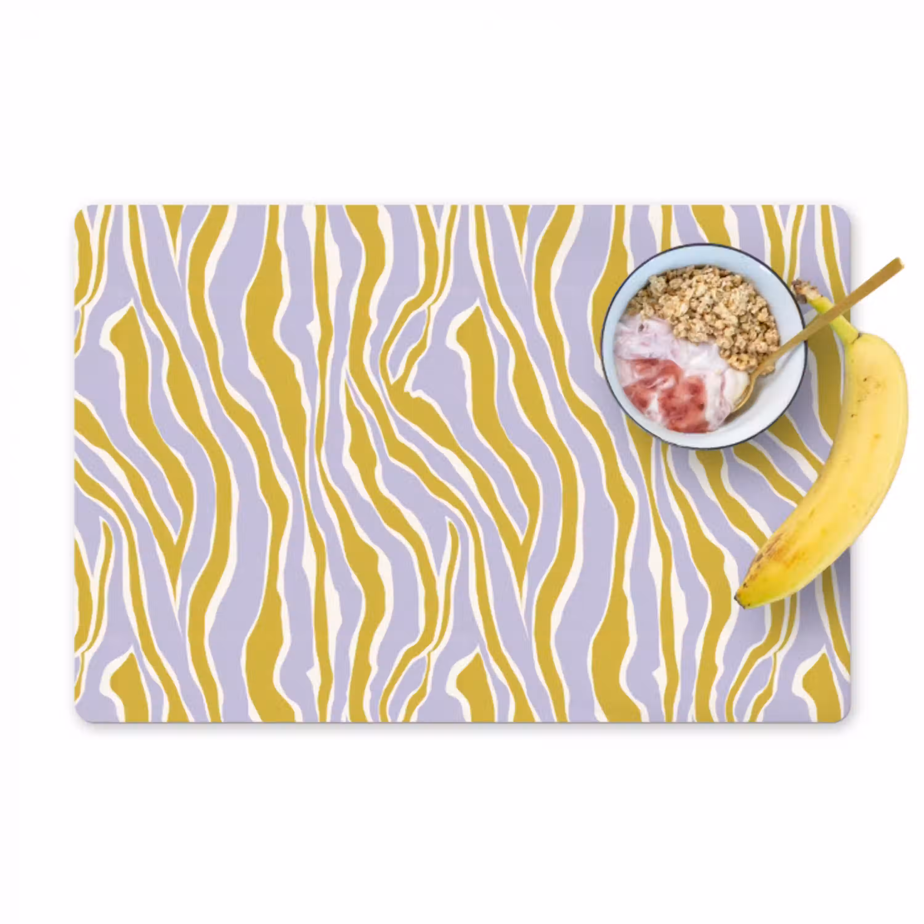Zebra - Modern - Meerkleurig Placemat vinyl groot 368 -zzzproduct_Kitchenyeah-website