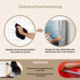 Meeuw - Wit - Zee - Mistig keuken achterwand spatscherm klein -gebruiksaanwijzing_DE
