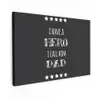 Spreuken - I have a hero I call him dad - Quotes - Vader canvas 2cm klein -z3d