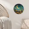Islamitisch - Moskee - Ramadan - Islam Wandcirkel kunststof plaat 5mm dik klein -sfeer5