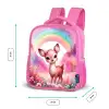 Roze reebokje Kinderrugzak - Roze middel -productfoto_formaten
