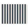 Verticale strepen - Blauw - Crème muismat rubber klein 262 -3d