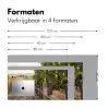 Druiven - Wijngaard - Zonlicht Muismat XXL klein -sfeer5