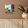 Zandpad - Groen landschap - Water plexiglas 5mm klein -sfeer5