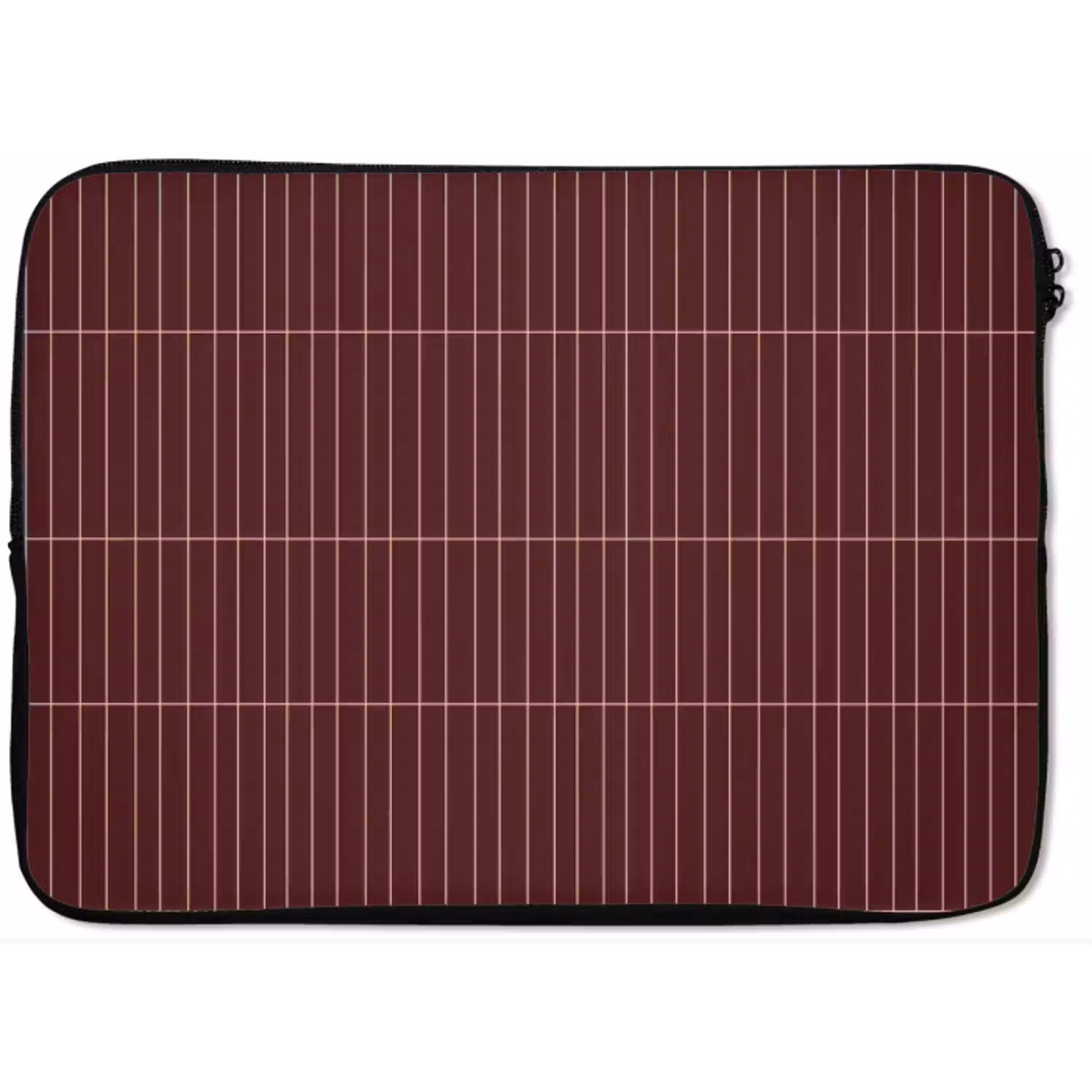 Lijnen - Patroon - Bordeaux laptophoes neopreen klein 279 -zkaufland3dotto