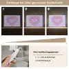 I liked it so it's mine - Neon hart - Paars Light Box met kabel (Tafellamp) klein -USP_dimbaarNL