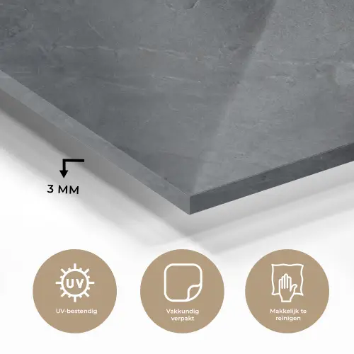 Grijs - Beton - Leisteen - Structuur - Retro plexiglas 5mm klein -sfeer2